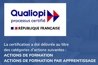 Certification QUALIOPI Formation continue et formation en apprentissage